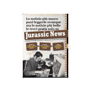 Jurassic News Pagina pubblicitaria A4 Marzo 2014